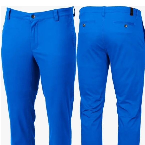 NWT Cutter & Buck Voyager Chino Stretch Golf Sports Pants Chelan 32x30 MCB00002 - Picture 1 of 6